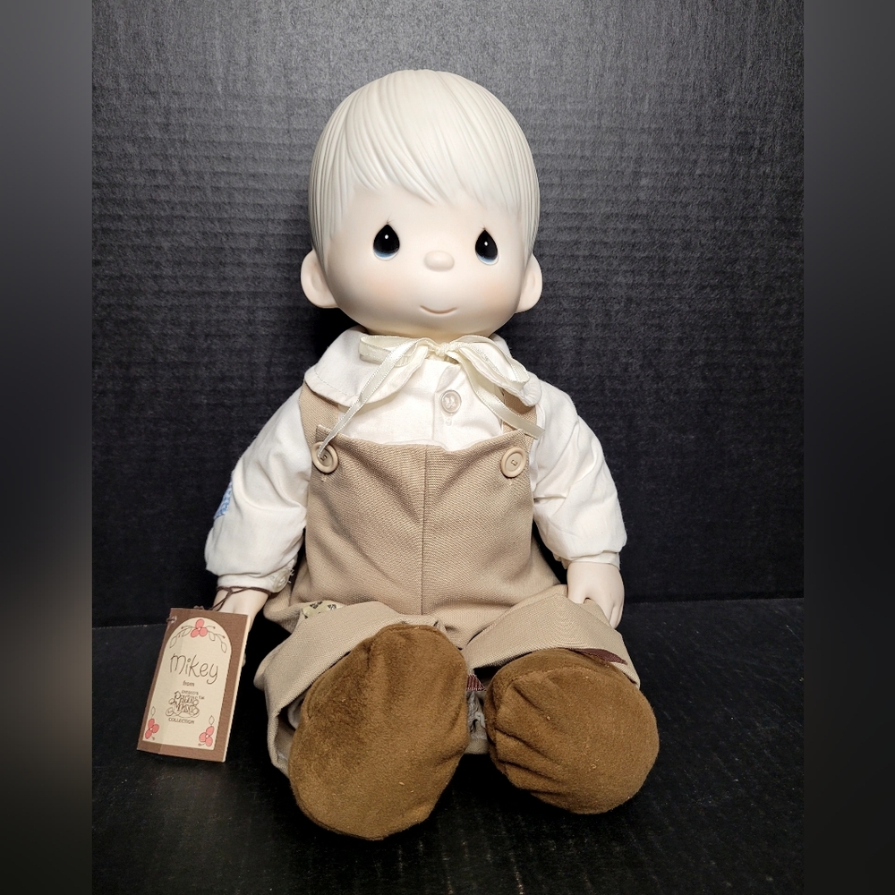 1981 Enesco Mikey Precious Moments Doll #E-6214/B